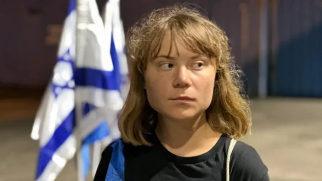 El Ministerio de Exteriores de Israel compartió esta foto de la joven activista.