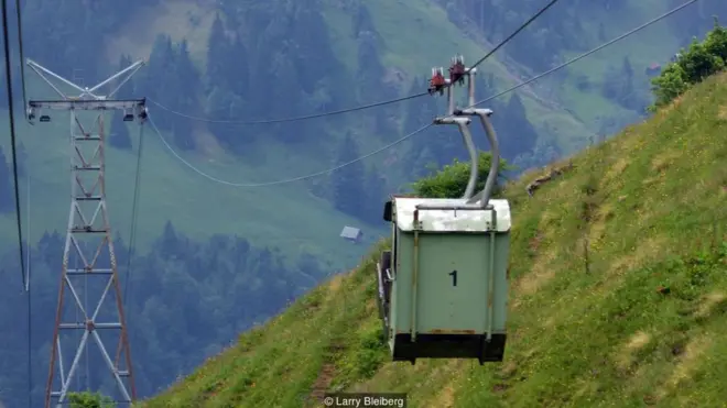 Teleféricos podem oferecer muito mais que vistas panorâmicas e acesso a estaçõesmaiores sites de apostaesqui | Foto: Larry Bleiberg