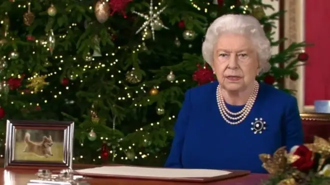 The deepfake Queen looks very like the real one