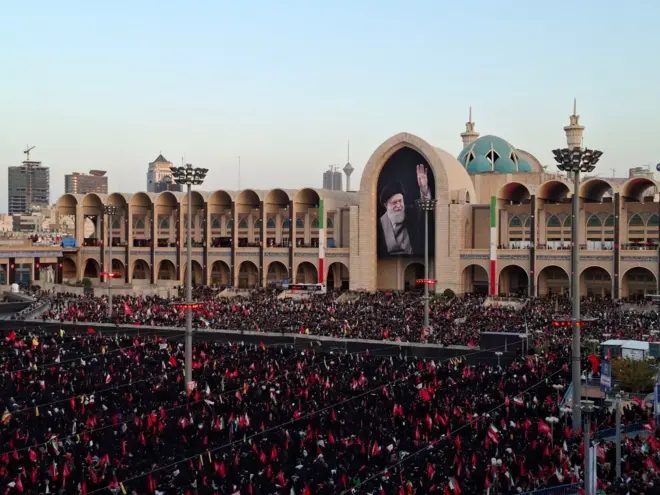 مراسم تشییع علی خامنه ای