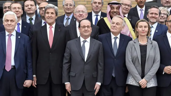 Paris'te ortadoğu barış konferansı