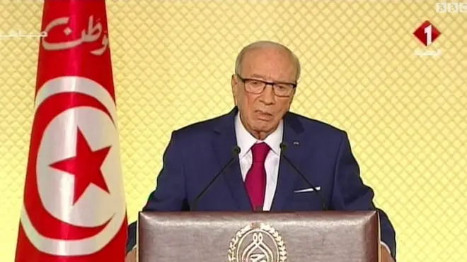 الرئيس التونسي، باجي قايد السبسي