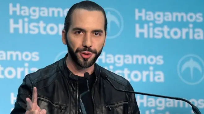 Nayib Bukele es el presidente más joven de la historia de El Salvador.
