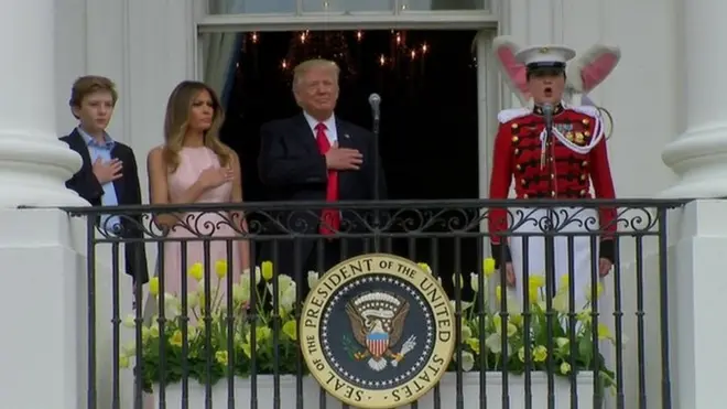 Мелания и Дональд Трамп