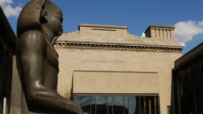 Some of the artefacts targeted were in the Pergamon Museum