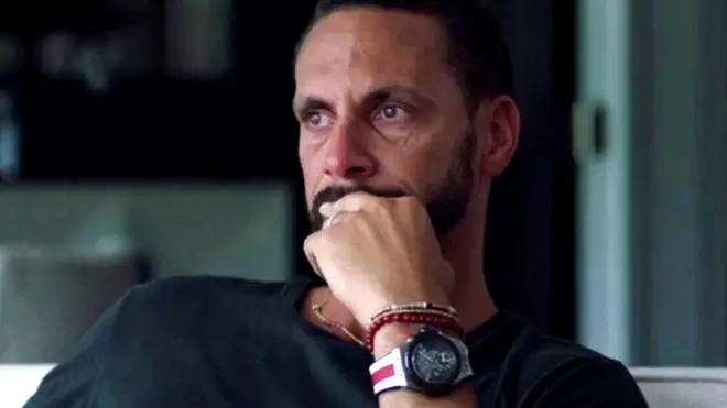 Rio Ferdinand aceptó que le ha costado hablar sobre sus sentimientos acerca de la muerte de su esposa.