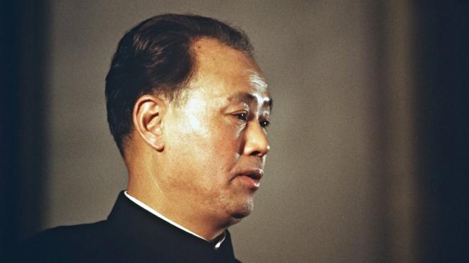 Picture dated 17 October 1980 in Beijing of Zhao Ziyang,