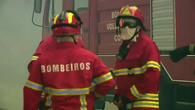 Португальские пожарные