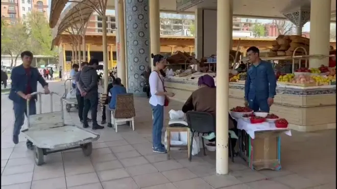 Тошкент шаҳридаги бозорлардан бири