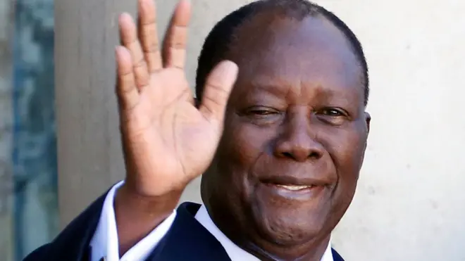 Le président ivoirien Alassane Ouattara