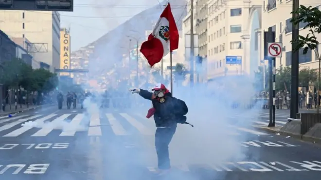 Протесты в Перу
