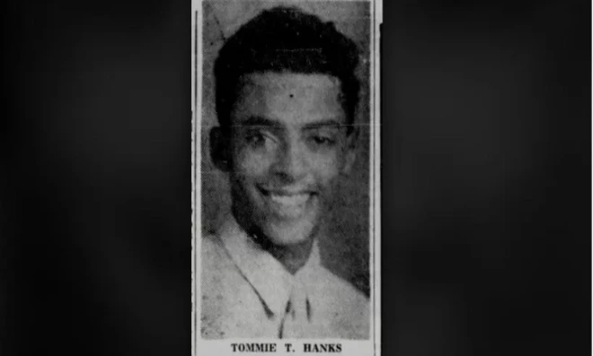 Cpl Tommie T Hanks, oo markaas 27 jir ahaa,