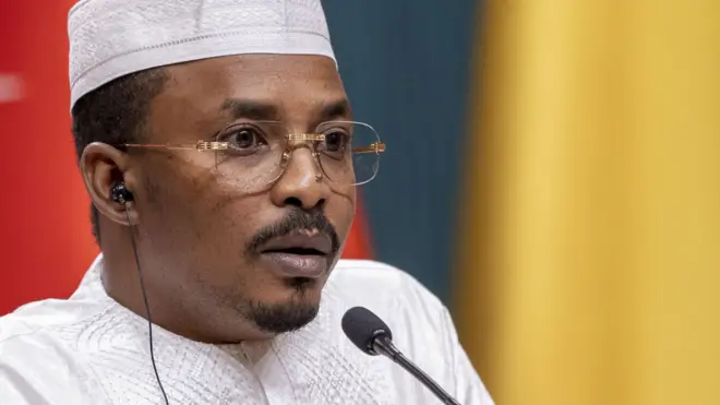 Le président Mahamat Idriss Deby Itno lors d'un sommet en Turquie en 2021.