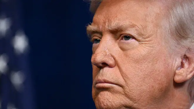 الرئيس الأمريكي دونالد ترامب