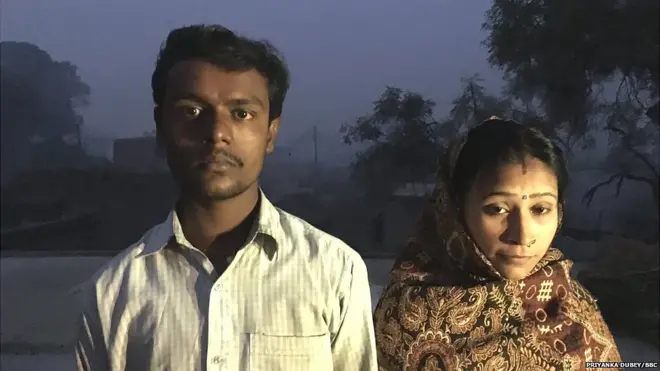 चंदा और उनके पति धर्मेंद्र