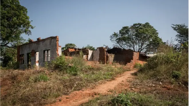 Anglophone crisis: houses wey scatter