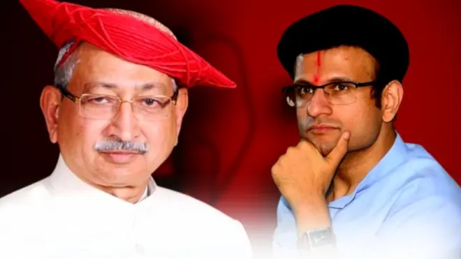 शाहू छत्रपती आणि समरजित घाटगे 