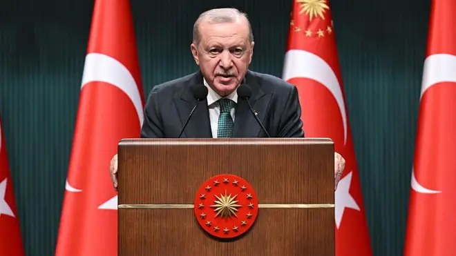 तुर्की के राष्ट्रपति अर्दोआन