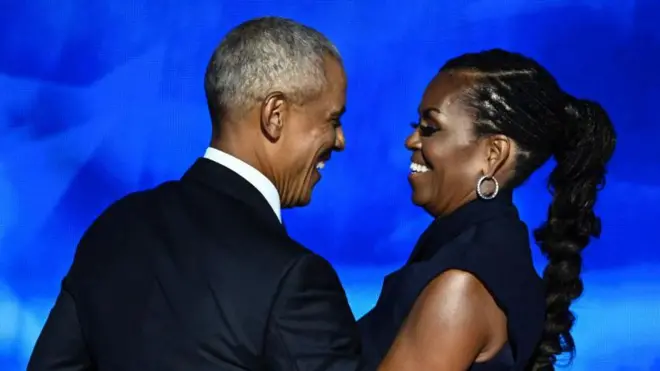 Barack Obama y Michelle Obama