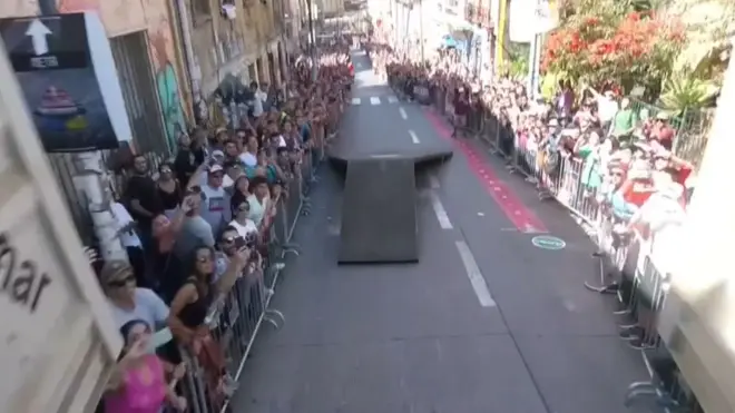 Экстремальная велогонка в Чили