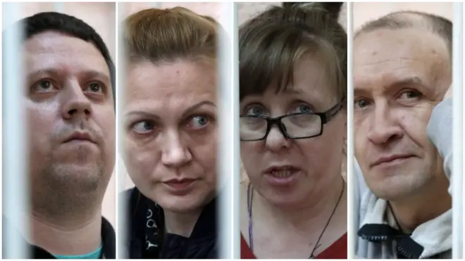 Сергей Антюшин, Юлия Богданова, Надежда Судденок и Сергей Генин