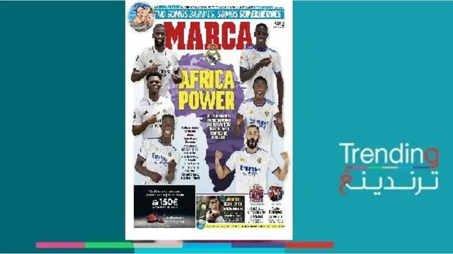 صحيفة ماركا: هل كانت صورة الغلاف عنصرية تجاه لاعبي ريال مدريد؟