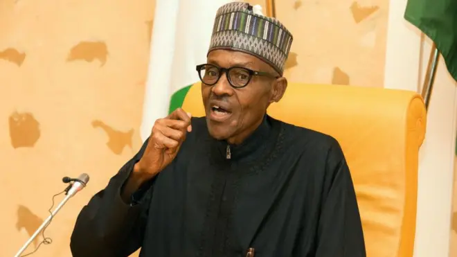 Nigeria President Muhammadu Buhari don condemn di attack for Rann, Borno State.