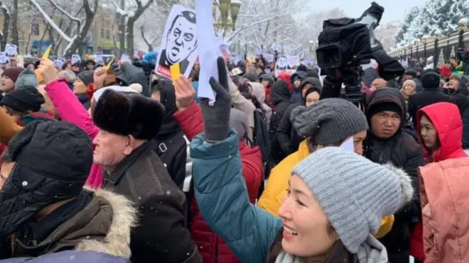 Бишкектин Ала-Тоо аянтында өткөн акция, 2019-жыл