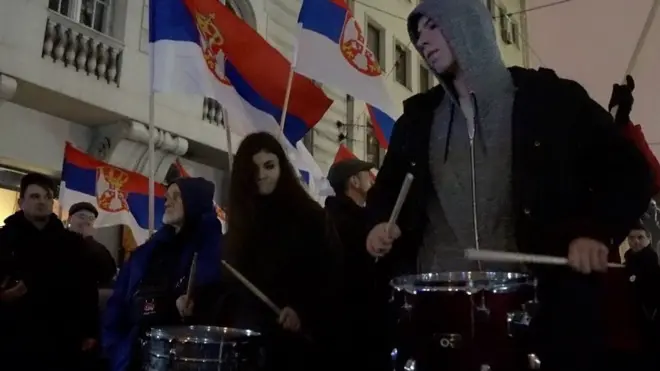 Protest, Beograd, 12.1.2019.