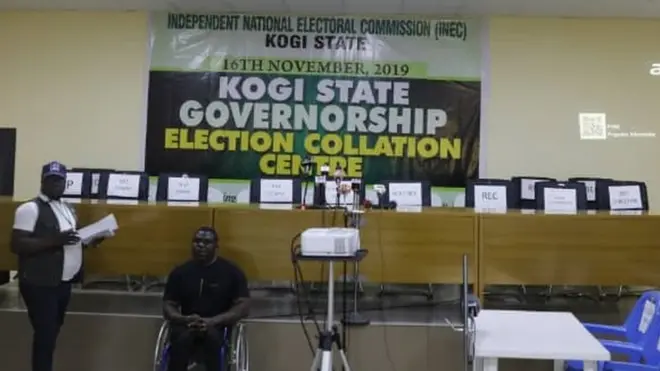 Kogi result collation centre