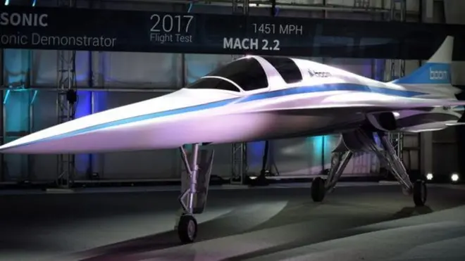 Prototipe pesawat supersonik XB-1 dijuluki "Baby Boom"