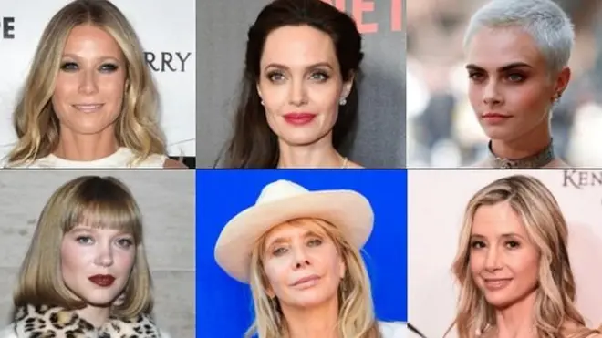 (L-R) Gwyneth Paltrow, Angelina Jolie, Cara Delevingne, Lea Seydoux, Rosanna Arquette, Mira Sorvino have all spoken about their experiences with Harvey Weinstein