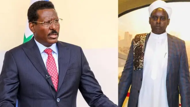 Madaxweyne Qoor-Qoor iyo hogaamiyaha Ahlu Sunna Sheekh Shaakir