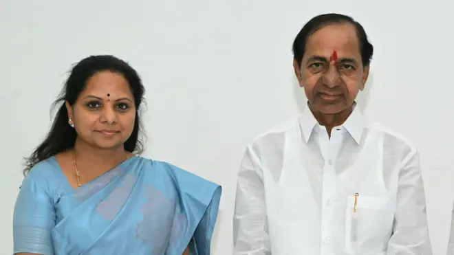 కవిత, కేసీఆర్ 