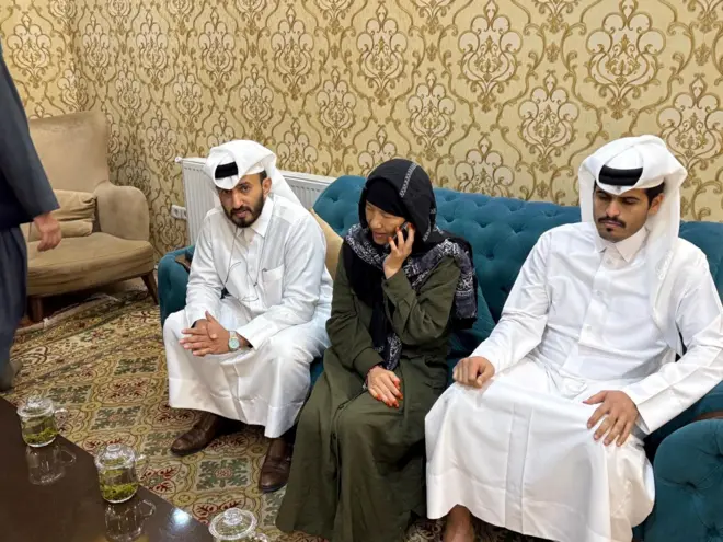 فی هال، شهروند آمریکا پس از آزادی در سفارت قطر