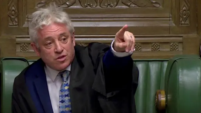 دور رئيس البرلمان هو الحفاظ على النظام في مجلس العموم