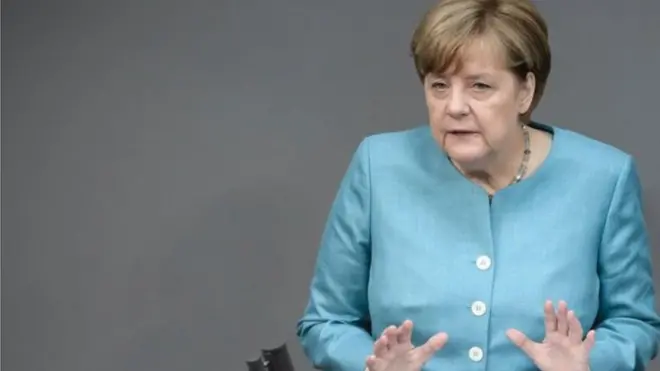 Almanya Başbakanı Angela Merkel