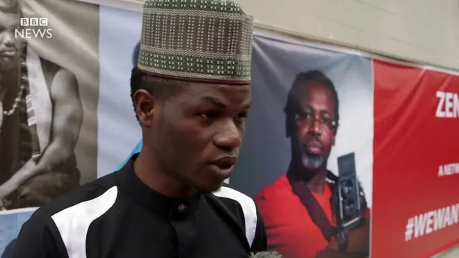 Nigeria photographer Emmanuel Oyeleke dey talk im mind