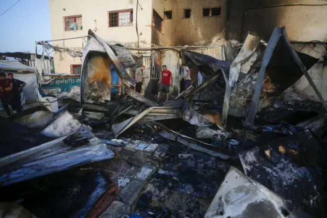 بیمارستان الاقصی در غزه