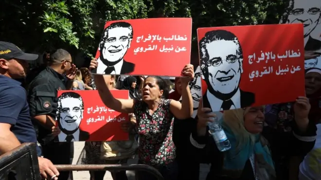 أنار نبيل قروي يطالبون بالإفراج عنه