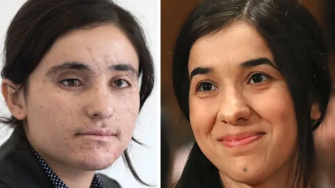 Nadia Murad Basee e Lamiya Aji Bashar receberam da União Europeia o importante prêmio Sájarov à Liberdadem.cbet gg brConsciência.