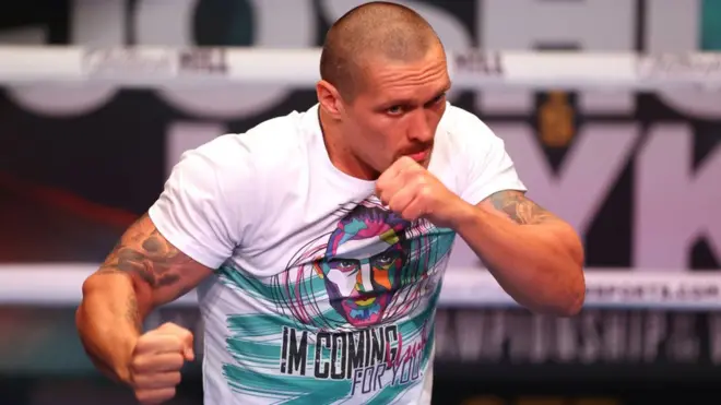 Олександр Усик каже, що зовсім не нервує напередодні бою: "Нащо це мені?"