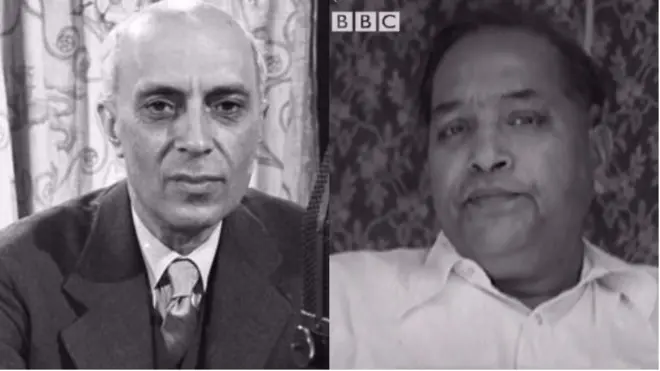 जवाहरलाल नेहरू और भीमराव आंबेडकर