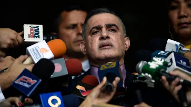 El fiscal Tarek William Saab abrió una investigación preliminar contra Guaidó.
