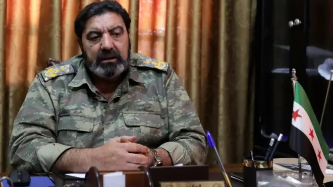 'Ulusal Ordu' komutanı Albay Haitham Afisi