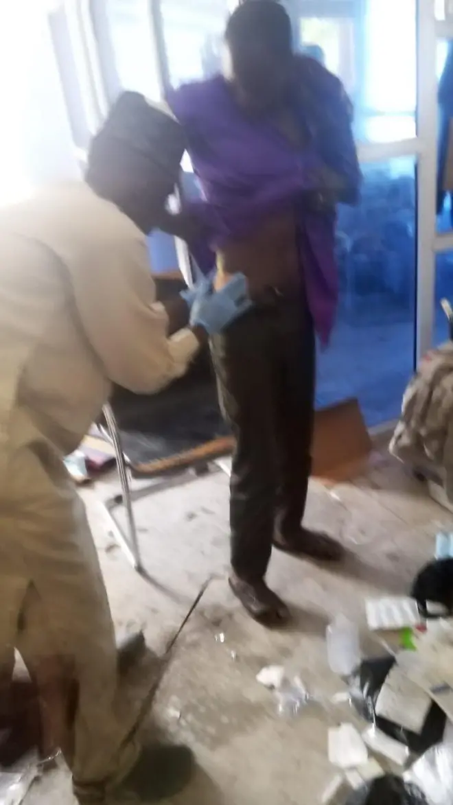 È[yàn tí wọ́n ń tọ́jú egbò rẹ̀