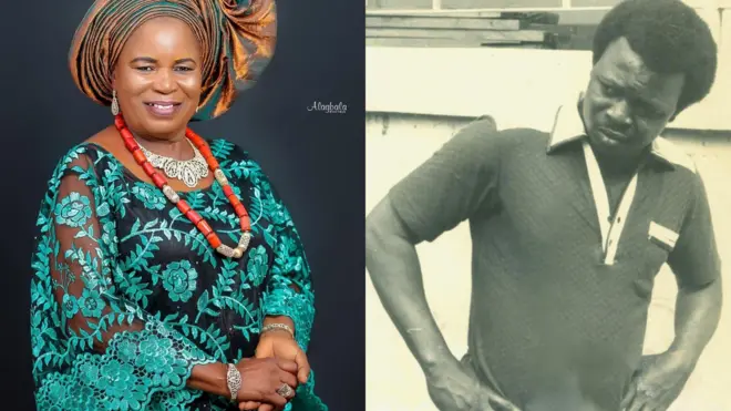 Aworan Yetunde Ogunsola ati Olusola Ogunsola