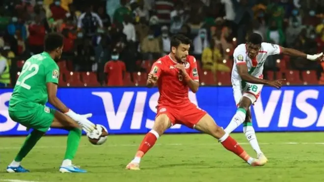 هدف بوركينا فاسو في مرمى تونس