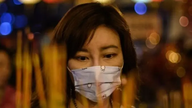 Perempuan di Wuhan, China