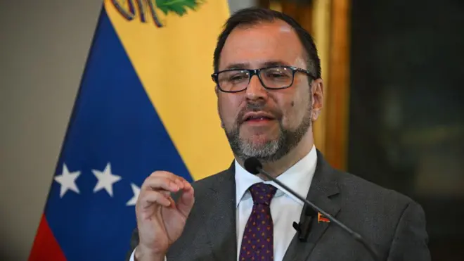 El canciller venezolano, Yván Gil. 